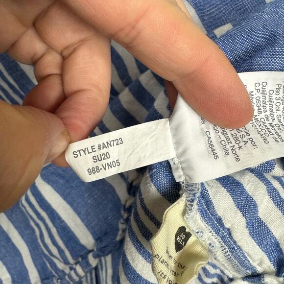 Madewell Courier Button-Back Shirt in Hinsdale Stripe Small - Picture 7 of 8